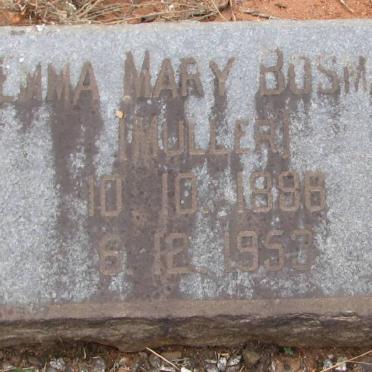 BOSMAN Emma Mary nee MULLER 1886-1953
