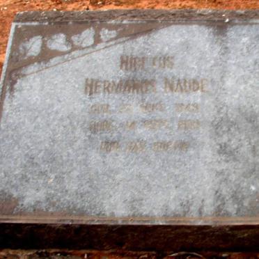 NAUDE Hermanus ?