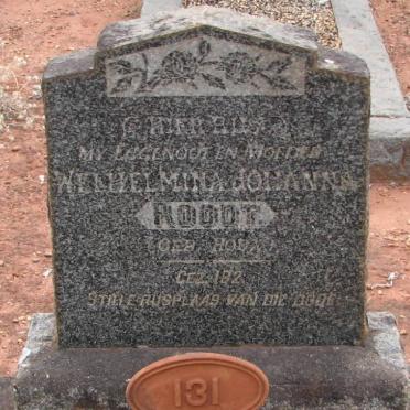 ROODT Wilhelmina Johanna nee ROUX