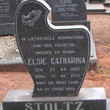 STOLTZ Elsie Catharina 1903-1973