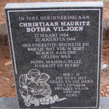 VILJOEN Christiaan Mauritz Botha 1964-1964