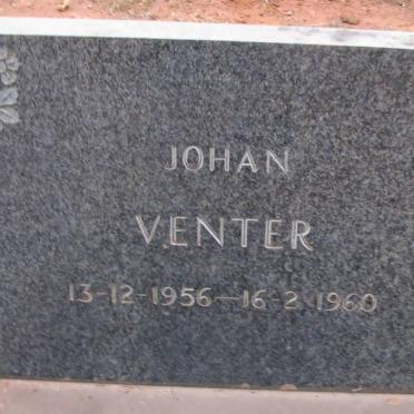 VENTER Johan 1956-1960
