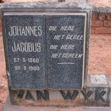 WYK Johannes Jacobus, van 1960-1960
