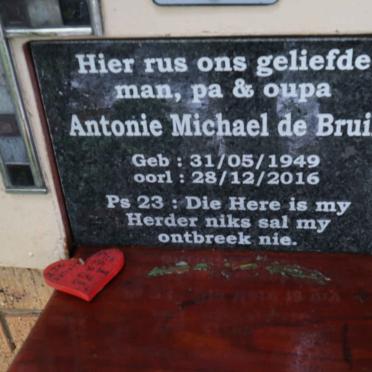 BRUIN Antonie Michael, de 1949-2016