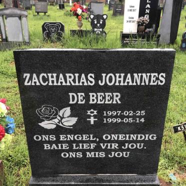 BEER Zacharias Johannes, de 1997-1999