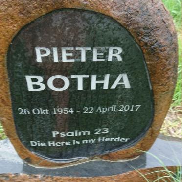 BOTHA Pieter 1954-2017