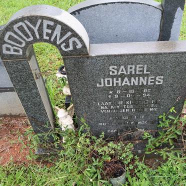 BOOYENS Sarel Johannes 1986-1994