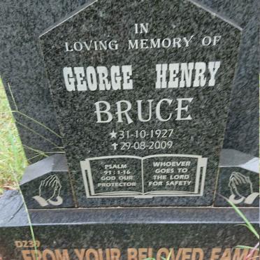 BRUCE George Henry 1927-2009