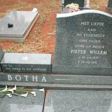 BOTHA Pieter Willem 1937-1991