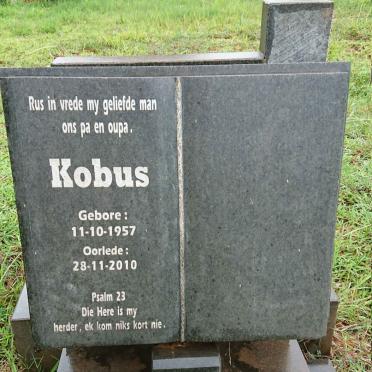CRONJE Kobus 1957-2010