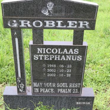 GROBLER Nicolaas Stephanus 1948-2002