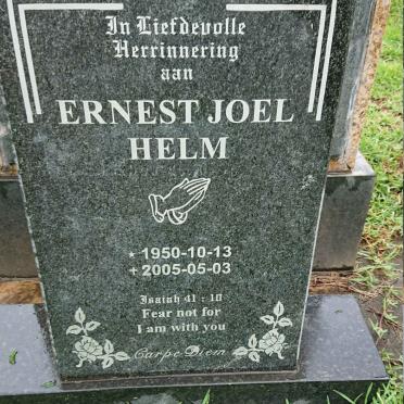 HELM Ernest Joel 1950-2005