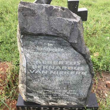 HERBST Albertus Bernardus Van Niekerk 1971-2014