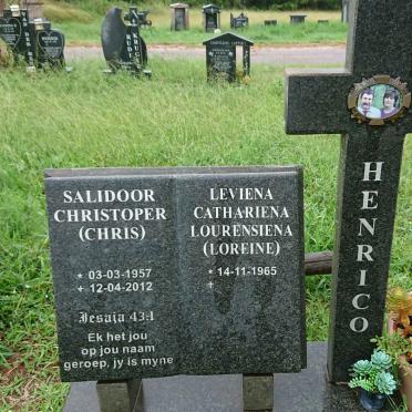 HENRICO Salidoor Christopher 1957-2012 &amp; Leviena Cathariena Lourensiena 1965-