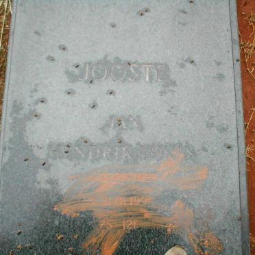 JOOSTE Jan Hendrik 1928-1990