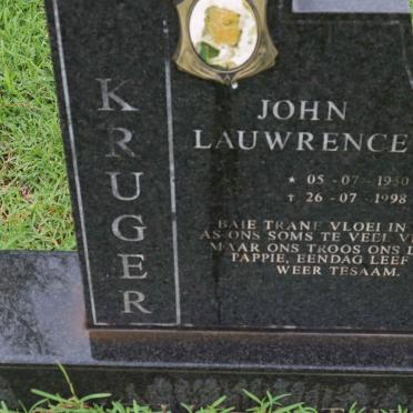 KRUGER John Lauwrence 1950-1998