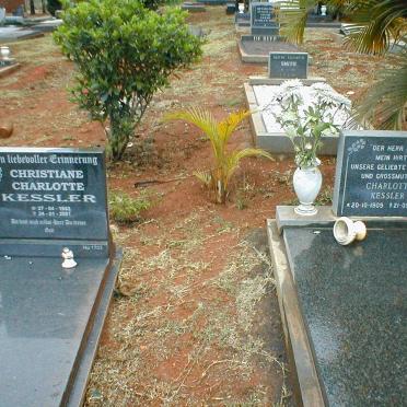 KESSLER Charlotte 1909-1994 &amp; Christiane Charlotte 1943-2001
