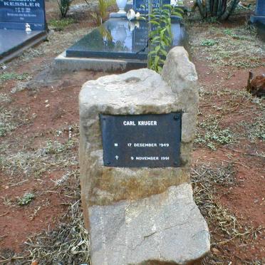 KRUGER Carl 1949-1991