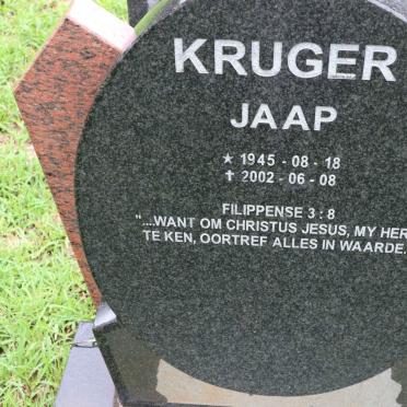 KRUGER Jaap 1945-2002