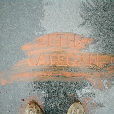 LATEGAN Retha 1939-1991