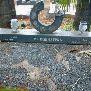 MORGENSTERN George 1921-1991 &amp; Joey 1925-
