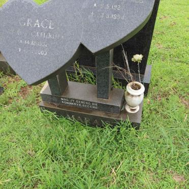 MARAIS Cornelis Johannes 1927-1994 &amp; Grace Catharina 1932-2003