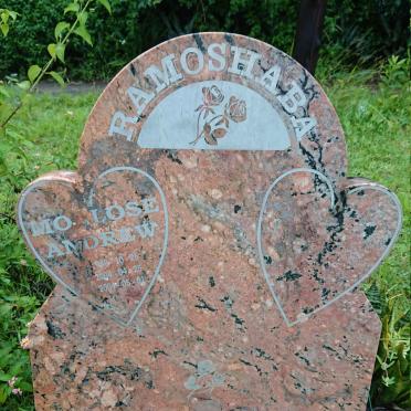 RAMOSHABA Moalose Andrew 1948-2004