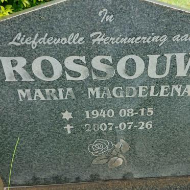 ROSSOUW Maria Magdelena 1940-2007