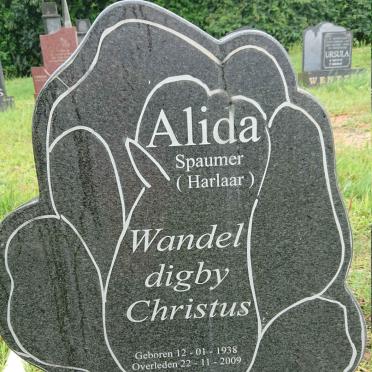 SPAUMER Alida nee HARLAAR 1938-2009