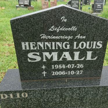 SMALL Henning Louis 1954-2006