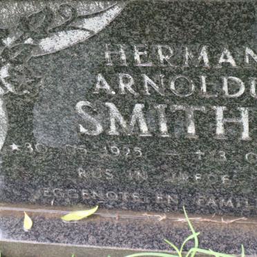 SMITH Hermanus Arnoldus 1925-1994