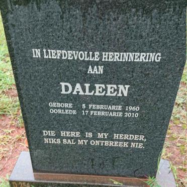 SCHMIDT Daleen 1960-2010