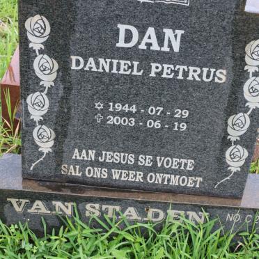 STADEN Daniel Petrus, van 1944-2003