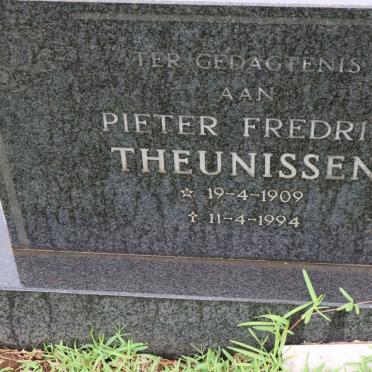 THEUNISSEN Pieter Fredrik 1909-1994