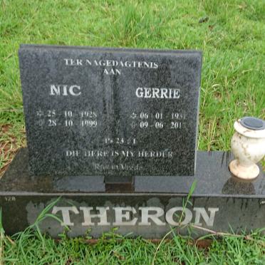 THERON Nic 1928-1999 &amp; Gerrie 1931-2017