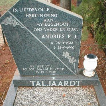 TALJAARDT Andries P.J. 1933-1990