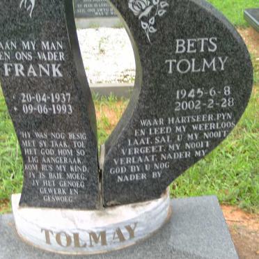 TOLMAY Frank 1937-1993 &amp; Bets 1945-2002