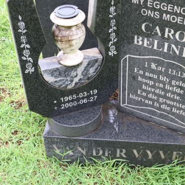 VYVER Carol Belinda, van der 1965-2000