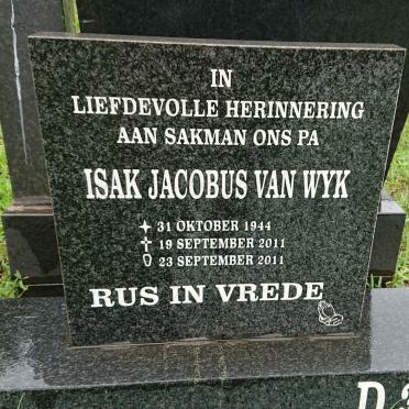 WYK Isak Jacobus, van 1944-2011