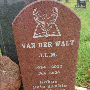 WALT J.L.M., van der 1934-2012