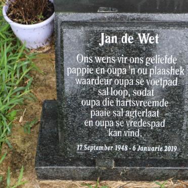 WET Jan, de 1948-2019