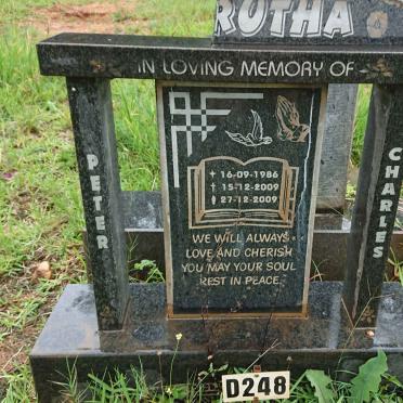 ? Peter Charles 1986-2009