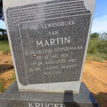 KRUGER Martin 1936-1985