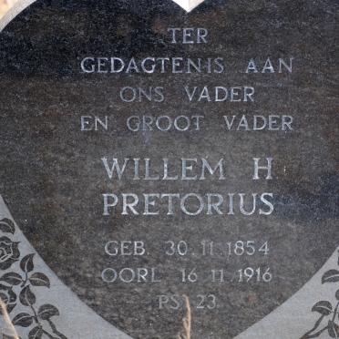 PRETORIUS Willem H. 1854-1916