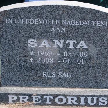 PRETORIUS Santa 1969-2008