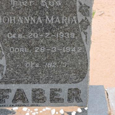 FABER Johanna Maria 1939-1942