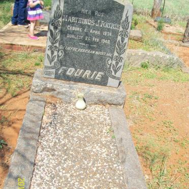 FOURIE Marthinus J. 1934-1946