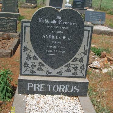 PRETORIUS Andries W.J. 1910-1991
