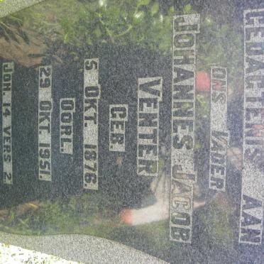 VENTER Johannes Jacob 1876-1951