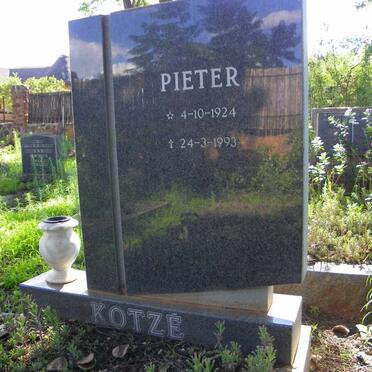 KOTZÉ Pieter 1924-1993